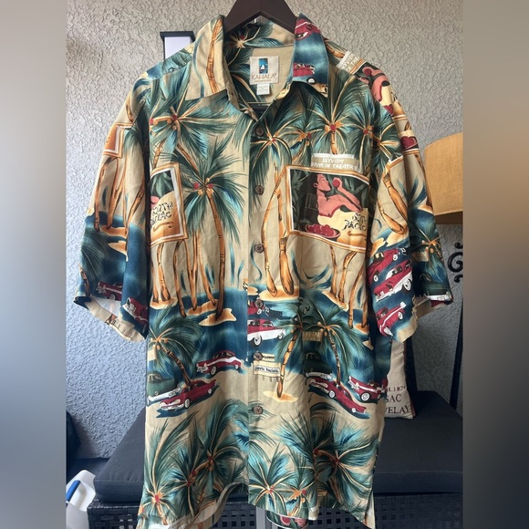 Kahala Men’s Hawaiian Shirt size XL 100% Silk - Picture 1 of 6